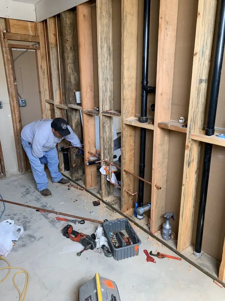 Commercial rough-in plumbing for Gas Line Repair in Long Branch